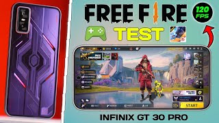 Infinix GT 30 Pro Free Fire Test // With 120.FPS // Infinix GT 30 Pro Free Fire Gameplay