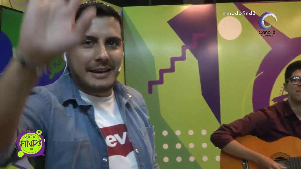 Joako Albornoz en MODO FINDE CANAL 3 FORMOSA Presenta Formosa la