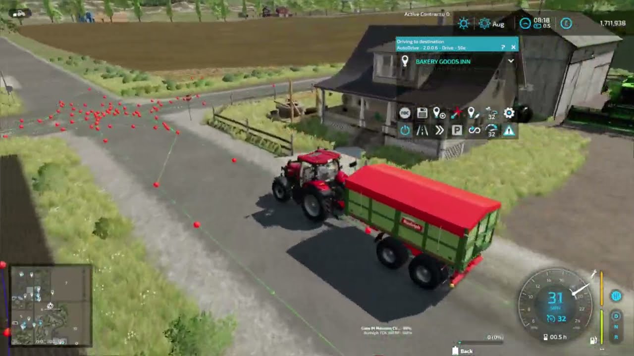 Farming Simulator 22 - West bridge Hills 22 AutoDrive.