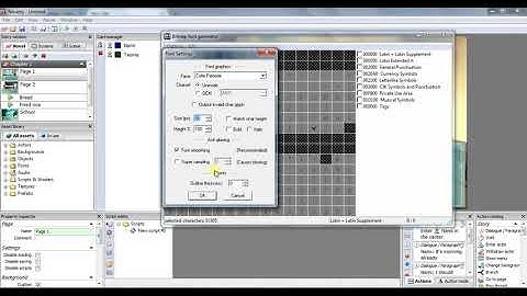[Novelty] Make and Import Bitmap Font