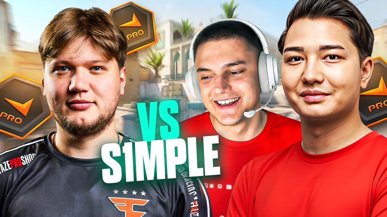 GWIZDAK & TUDSON VS S1MPLE NA FACEIT W CS2!