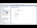 Direct control by single acting cylinder on fluid-sim software