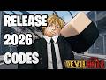[RELEASE] DEVIL HUNTER CODES [ROBLOX] *NEW* ALL WORKING JUNE 2026 CODES