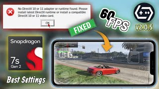 Gamefusion/Gamehub Emulator DirectX Problem Fixed ✅| Gamefusion v2.0.5 Best Settings| Hydric Gamerz
