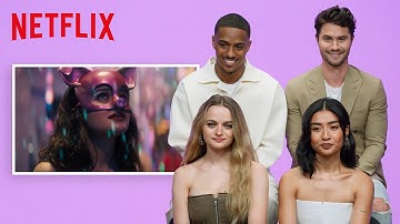 Joey King, Chase Stokes, Keith Powers & Brianne Tju Watch Uglies | Netflix