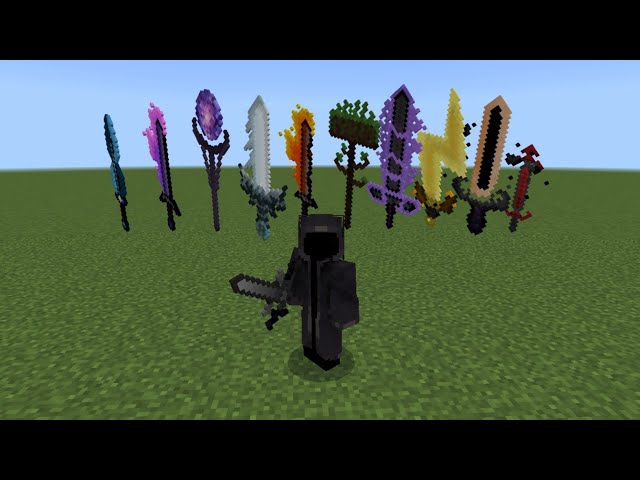 Divine Swords Addon (1.20) - MCPE/Bedrock Mod 