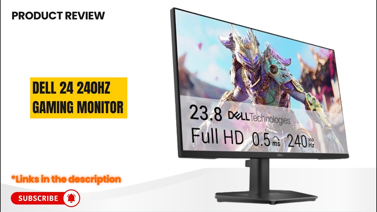 Dell 24 240Hz Gaming Monitor SE2426HG Review – Ultra-Fast IPS