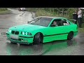 Modified Cars Mess Around In The RAIN! - Modified Cars Leaving A Car Meet! (RC Meets!)