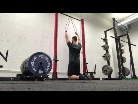 Tall-Kneeling Band Pulldown