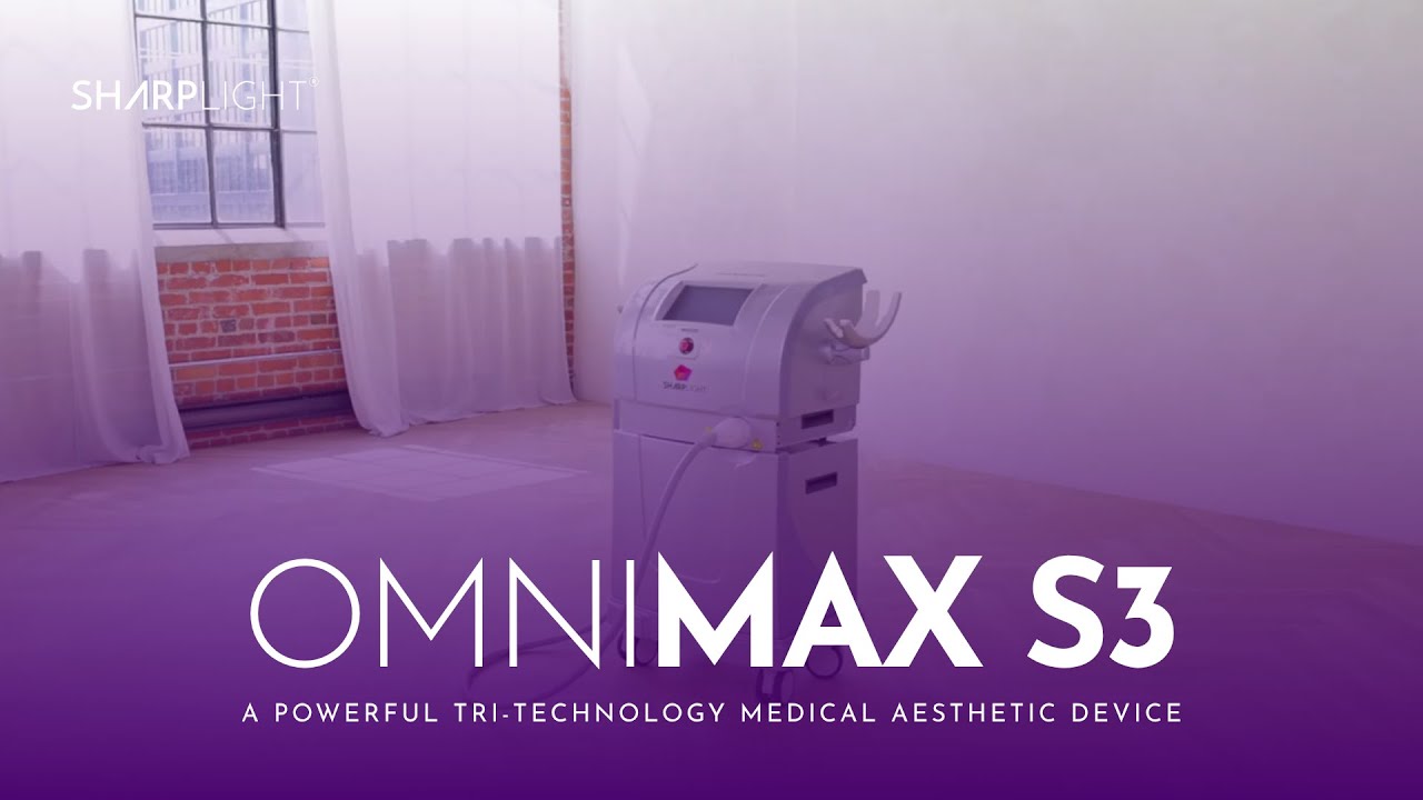 SharpLight OmniMax S3: A Tri-Technology Medical Aesthetic Device - YouTube