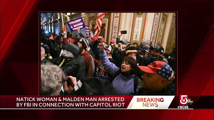 Pair arrested by FBI in connection with riot at US Capitol