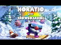 Horatio Goes Snowboarding gameplay montage