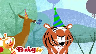 Joyeux Anniversaire, Tigre 🐯 🥳 | Les Chiffres Et Les Formes Pour Les Enfants | @Babytvfr