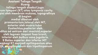 penjelasan tentang anatomi sistem pendengaran #nrs.doris tarmija s.kep #shorts