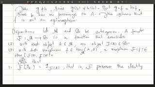 Lec 7. Functors
