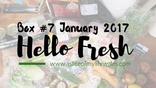 HelloFresh Unboxing January 2017 - Family of Four