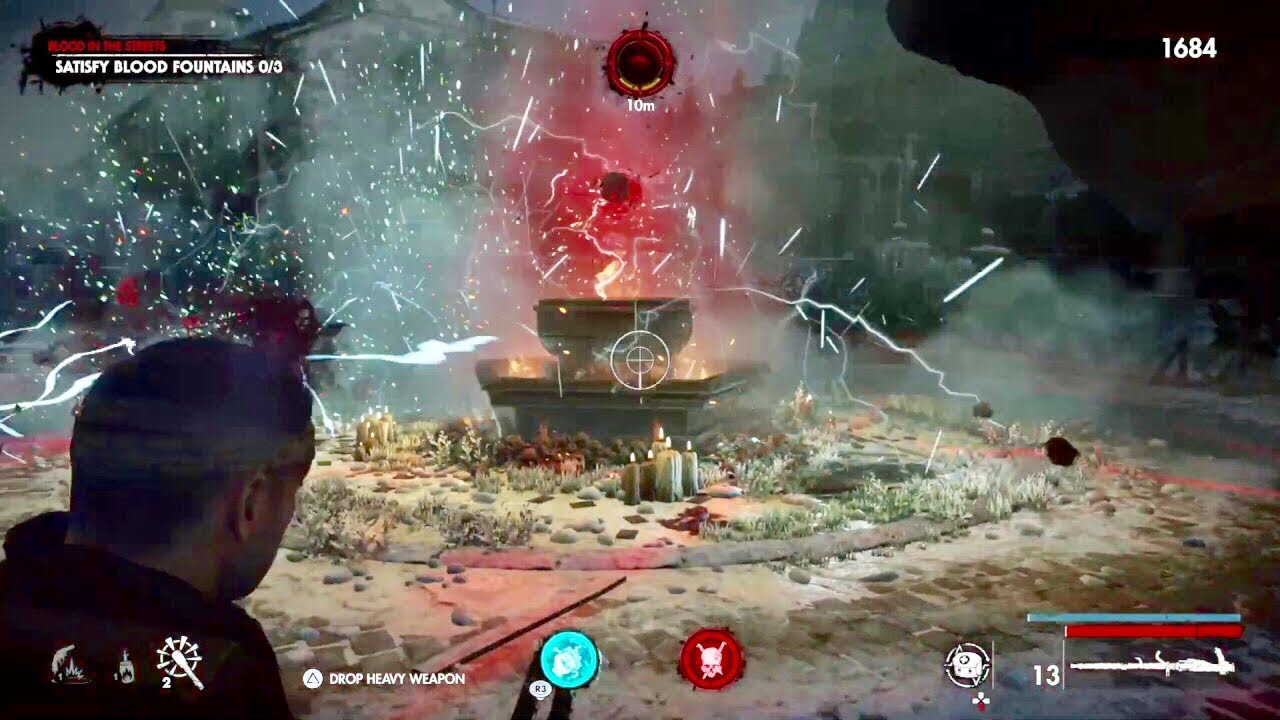 Zombie Army 4 Keep Of DeathSatisfy Blood Fountains 1/3 Walkthrough