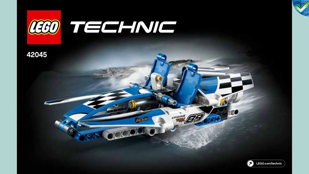 42045 B Race Boat LEGO® Technic Manual at the Brickmanuals Instruction Archive