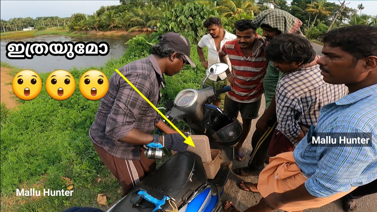 അമ്പെയ്ത്  മീൻ പിടുത്തം / slingshot fishing Kerala / mallu hunter