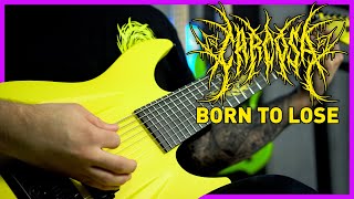 CARCOSA - Born To Lose (Guitar Playthrough // 8 String Guitar)