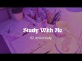 📜 Study With Me | ⏱️ 25/5 Pomodoro | 6 Hours | 🌨🌧
