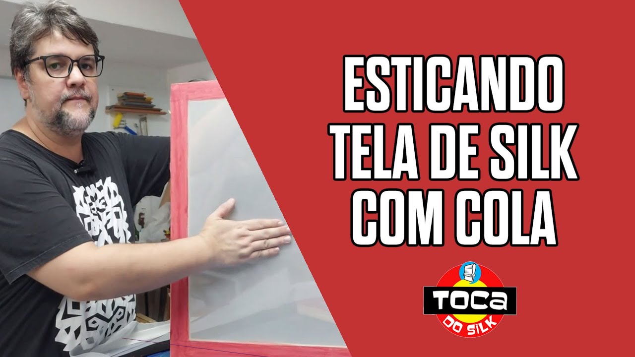 Como Esticar Telas Serigráficas com Cola