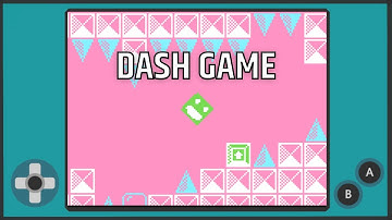 Geometry Dash Inspired Game - MakeCode Arcade Advanced