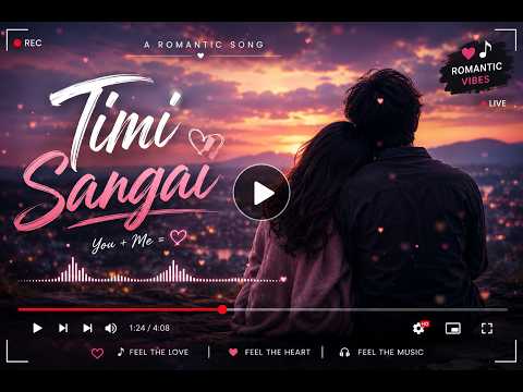 Timi Sangai – Romantic Nepali Song ❤️ 2026 | AI song
