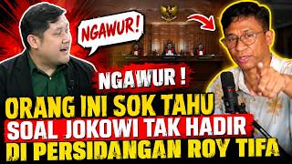 ABSURD! MICHAEL SINAGA SPEAKS NONSENSE ABOUT JOKOWI NOT ATTENDING THE TRIAL