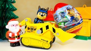 Мультики про игрушки Щенячий патруль и сюрприз от Деда Мороза Видео для детей Новые мультфильмы