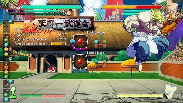 Concept combo for reset with Broly assist Goku SSJ 4945 DBFZ