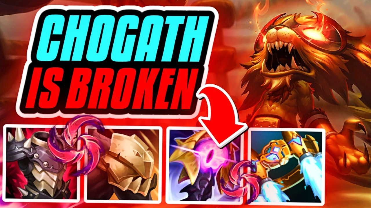 RIOT WHAT IS CHOGATH MID!!! Season 16 Ranked Gnar Gameplay (League of Legends)