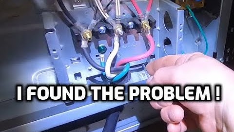 HOW TO CHANGE A HIDDEN BAKE ELEMENT