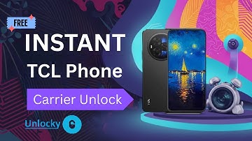 How To Unlock a TCL phone from any carrier - INSTANT & FREE