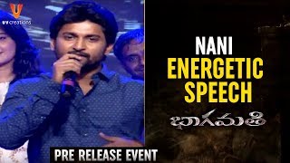 Nani Energetic Speech | Bhaagamathie Movie Pre Release Event | Anushka | Unni Mukundan | Thaman S