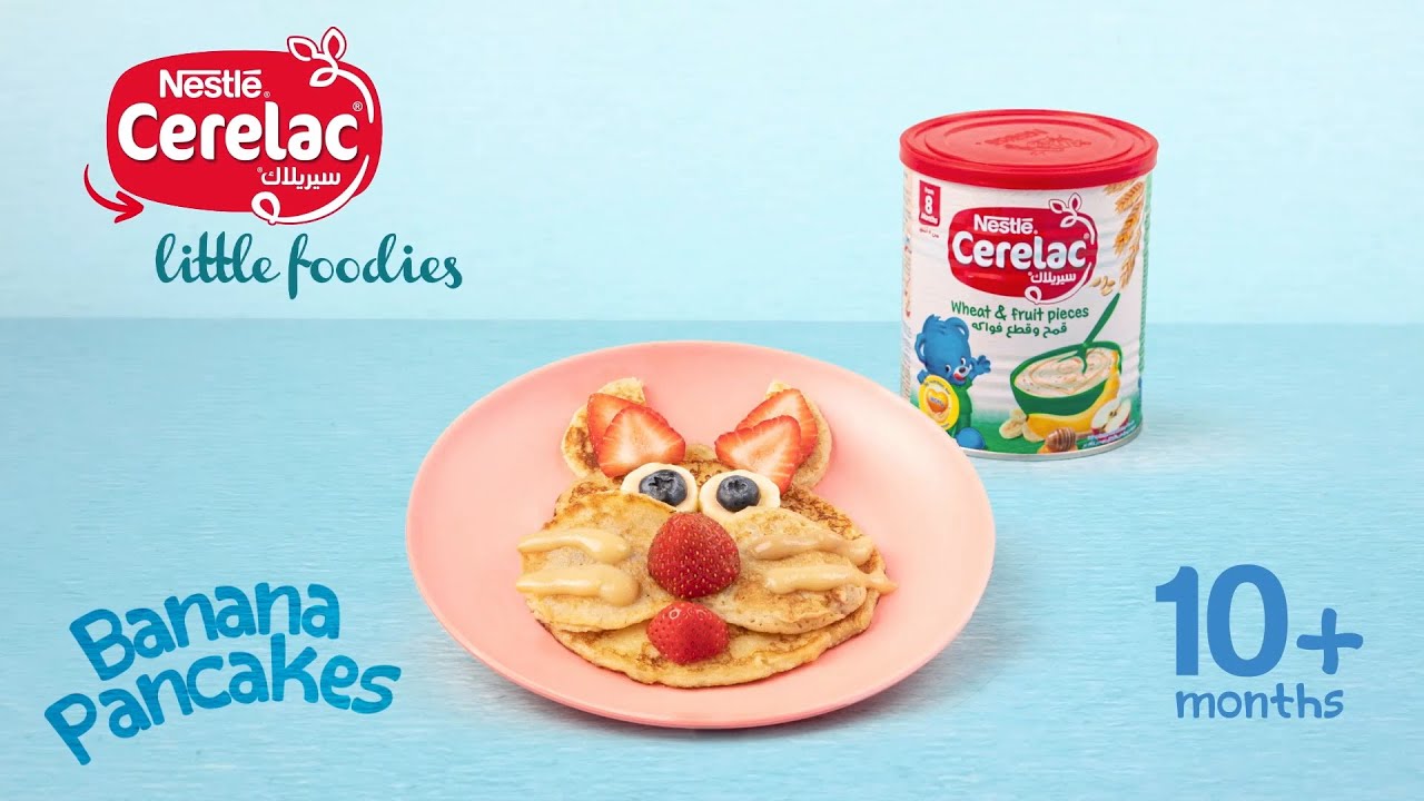 CERELAC® Banana Pancakes for Little Foodies 10 months onwards YouTube
