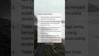 Fakta Orang Pendiam quotes faktapsikologi storywa motivasi fyp sukses shorts