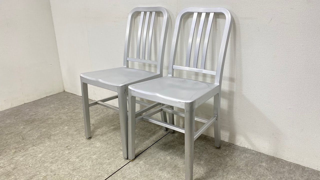☆ Dulton ダルトン アルミ スタンダード チェア 2脚セット 椅子