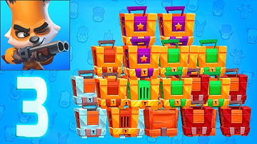 Zooba - Gameplay Walkthrough Part 3 (iOS, Android) New Update, Shelly, Emerald Crate, Legendary All