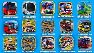 Bus Games Bus Simulator Ultimate,Bus Simulator EVO,Bus Simulator India,Bus Simulator Indonesia screenshot 3