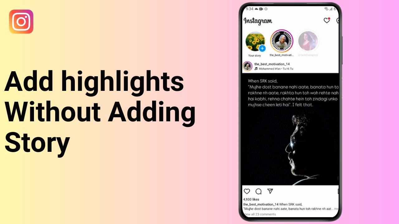 How To Add Highlights On Instagram Without Adding Story YouTube how-to-add-highlights-on-instagram-without-adding-story-youtube