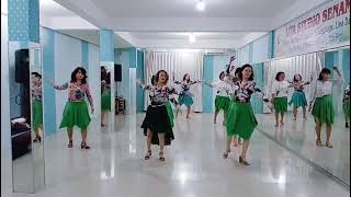 Yi Lu Zou Guo  line  Dance demo