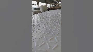 #hdpe  #uhmwpe #cnc #sheet #automobile #groundprotectionmat #hdpemat #roadmat