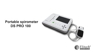 Pengoperasian portable spirometer DS PRO 100