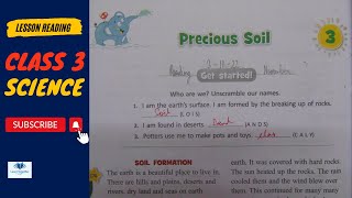 Science || Class 3 || Chapter 3 || Precious Soil