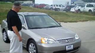 Used 2003 Honda Civic EX Sedan for sale at Honda Cars of Bellevue...an Omaha Honda Dealer!