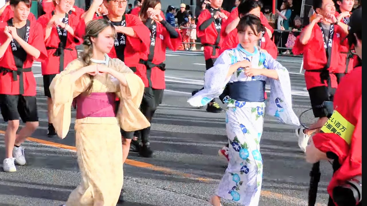 わっしょい百万夏まつり2025「百万踊り」第1部