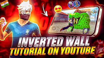 "Brazilian 🇧🇷 Inverted Gloo Wall Ice Tricks 🔥 Fist time in Free Fire and Secret Tips & Tutorial 🥶