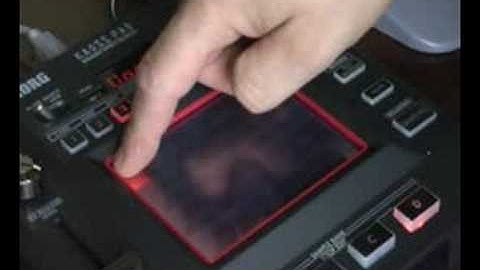 Korg Kaoss Pad 3 - Vocoder test