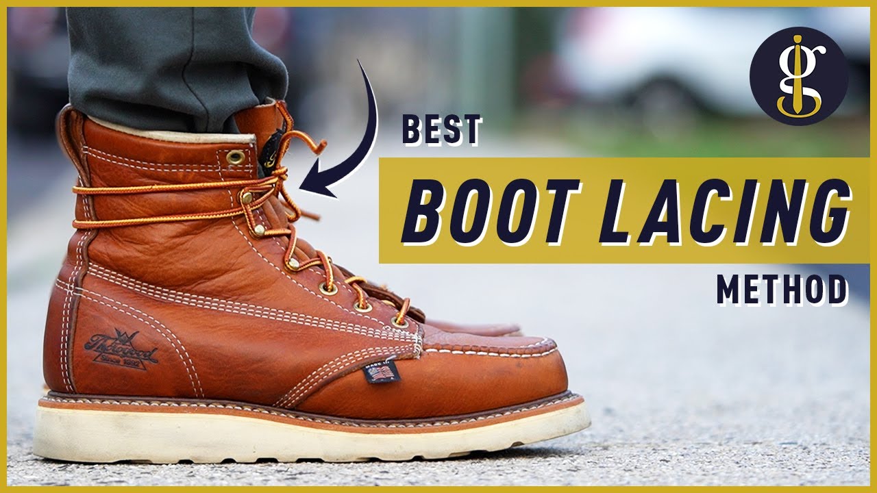 How To: Heel Lock Lacing Boots (Best Shoe Tying Method to Prevent ...